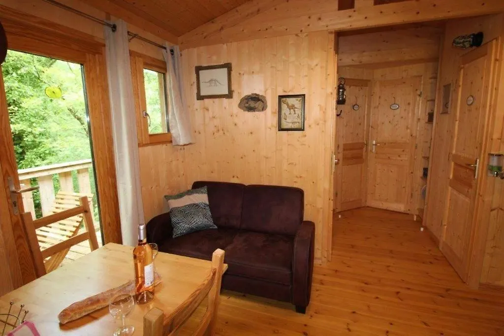 Cabane Perchee Jurassic Piscine, Spa Et Hammam Proche Des Gorges De L'Aveyron Lavaurette 法国